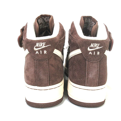 未使用品 ナイキ NIKE Air Force 1 Mid 07 QS Chocolate DM0107-200 US8 26cm エアフォース1 ミッド 07 QS チョコレート スニーカー 靴 茶_画像5