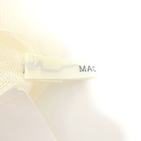 マカフィー MACPHEE トゥモローランド 美品 ロング キャミワンピース シルク チュールスカート付 38 M相当 ベージュ レディース_画像8