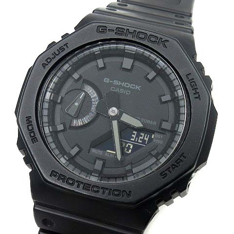 カシオ ジーショック CASIO G-SHOCK カーボンコアガード アナデジ 腕時計 GA-2100-1A1JF ブラック 黒 メンズ_画像1