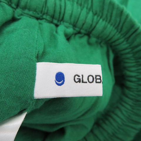 グローバルワーク GLOBAL WORK フレアスカート ギャザースカート ロング丈 無地 緑 グリーン /YK7 ■MO レディース_画像5