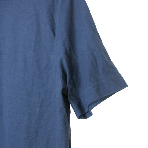 ザノーネ ZANONE 近年 IceCotton ポロシャツ 半袖 無地 50 L相当 紺 ネイビー IBO49 X メンズ_画像4