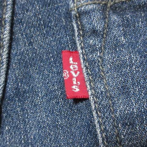 リーバイス Levi's デニム パンツ スーパースキニー 510 赤タブ ジーンズ ジップフライ 33×32 紺 ネイビー X メンズ_画像7