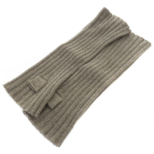  Deuxieme Classe DEUXIEME CLASSE CARIAGGI arm warmer knitted cashmere tea color Brown /SR34 lady's 