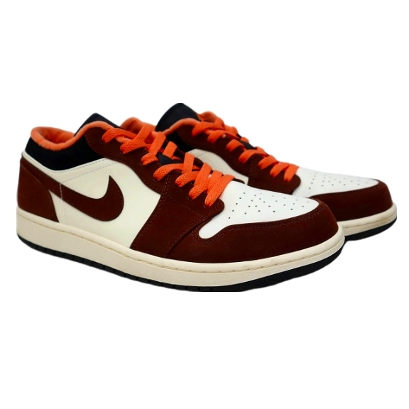 ナイキ NIKE DC6991-200 AIR JORDAN 1 LOW SE Light Chocolate エアジョーダン1 ロー SE スニーカー 28.5cm LT CHOCOLATE/CRIMSON BLISS_画像2