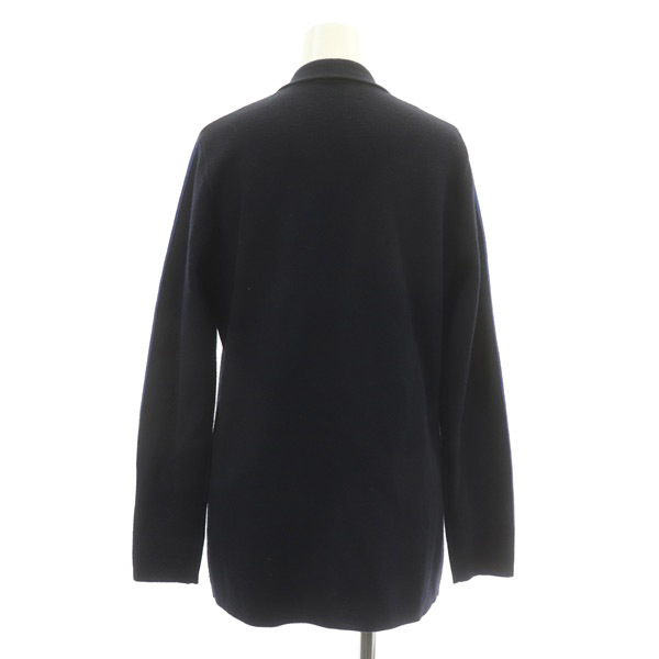 mare-laMARELLA SPORT line cardigan knitted jacket long sleeve wool .S navy blue navy /MY #OS lady's 
