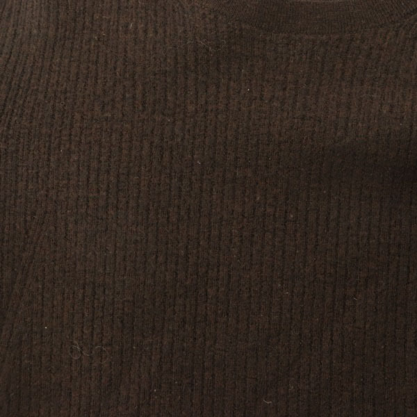 セオリー theory REGAL WOOL/CUFF SLEEVE PO ニット カットソー 長袖 クルーネック S 茶 ブラウン /MY ■OS レディースの画像6