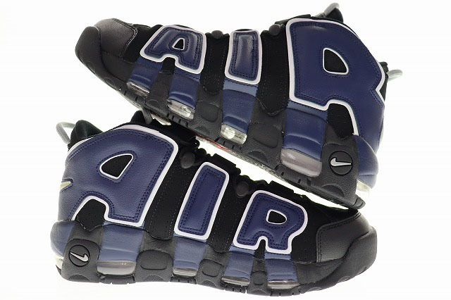 ナイキ NIKE AIR MORE UPTEMPO '96 BLACK AND UNIVERSITY RED 27cm DJ4400-001 エア モア アップテンポ 96 ブラック ユニバーシティ レッド_画像3