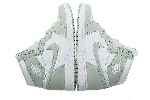 ナイキ NIKE WMNS AIR JORDAN 1 RETRO HI OG Seafoam ウィメンズ エアジョーダン 1 ハイ シーフォーム スニーカー CD0461-002 28.5 緑 グリ_画像6