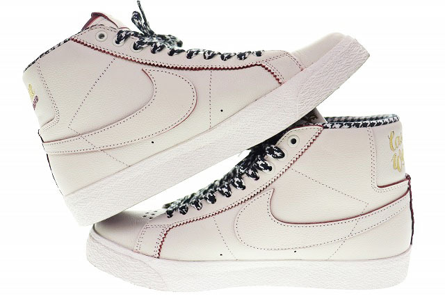 ナイキ エスビー NIKE SB × Welcome Skateboarding ZOOM BLAZER MID QS SAIL 26cm FQ0795-100 ウェルカムスケートボーディング ブレーザー