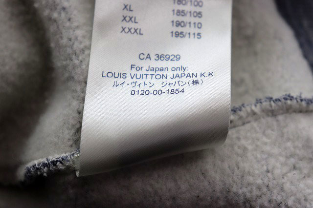 Louis Vuitton LOUIS VUITTON 18AW UP SIDE DOWN LVembro Ida Lee sweat sweatshirt M /RM182M GVR HFY20W 240326 men's 