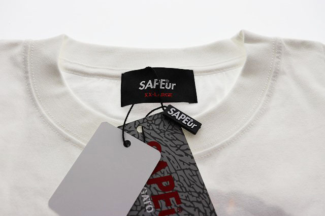 SAPEur サプール WANIDOGロッドマンTシャツ ホワイト XXL 【ブランド古着ベクトル】240330●  メンズの画像3
