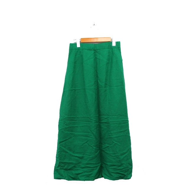 duklaseDoCLASSE flair юбка длинный linen простой 11 зеленый зеленый /KT6 женский 