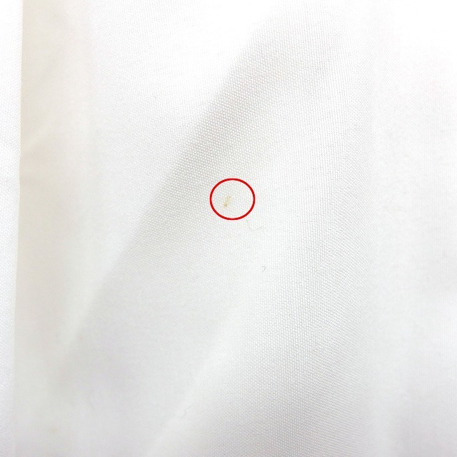 ルール RULE スカート フレア ロング 刺繍 タック 透け感 サイドジップ 61-89 オフホワイト /NT1 レディース_画像5