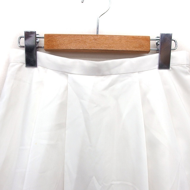 ルール RULE スカート フレア ロング 刺繍 タック 透け感 サイドジップ 61-89 オフホワイト /NT1 レディース_画像6