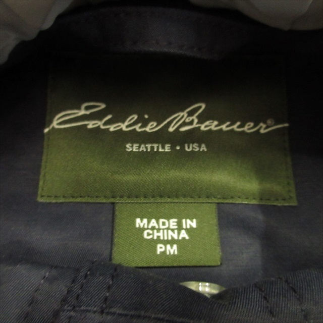 美品 エディーバウアー EDDIE BAUER マウンテン パーカー コート ジャケット ブルゾン PM ネイビー レディース♪２_画像5