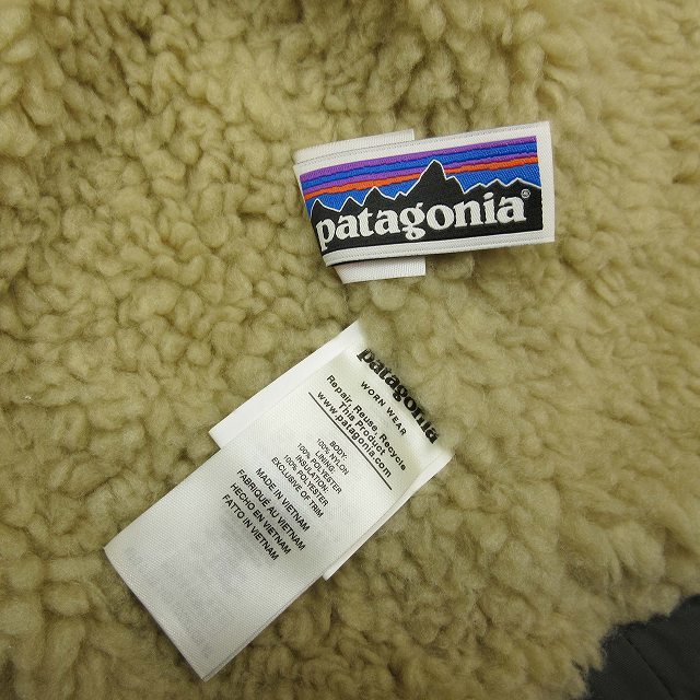19AW パタゴニア Patagonia Boy's Infurno Jacket ボーイズ インファーノ ジャケット ナイロン パーカー 裏ボア 中綿 ブルゾン XXL/16-18_画像7