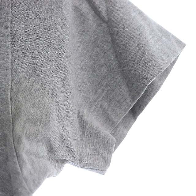 プレイコムデギャルソン PLAY COMME des GARCONS Tシャツ カットソー 半袖 ハートワッペン L グレー /AT ■OS メンズ レディース_画像5