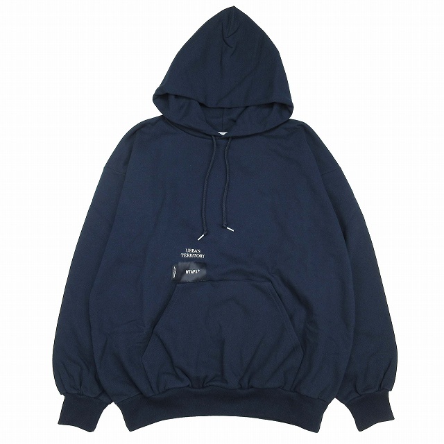 22AW ダブルタップス WTAPS CROSS BONES HOODY COTTON クロスボーン フーディー パーカー コットン ジャージー生地 裏起毛 222ATDT-HPM03S_画像2