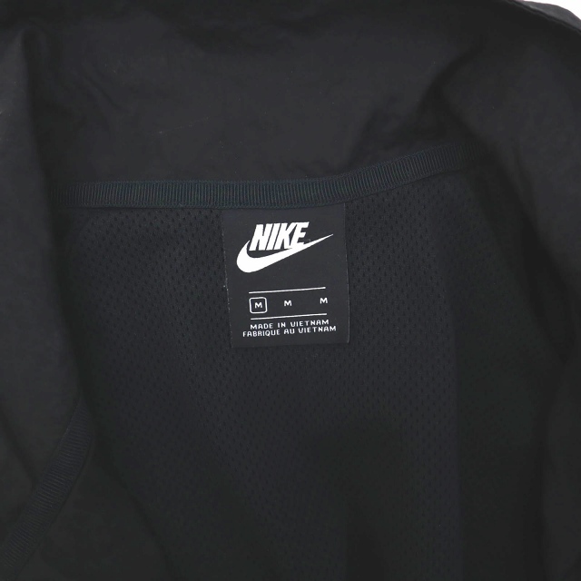 ナイキ NIKE AR3133-010 HRB STMT WVN JACKET ビッグスウッシュ ウーブン ジャケット ブルゾン M BLACK/WHITE(ブラック/ホワイト) メンズ_画像3