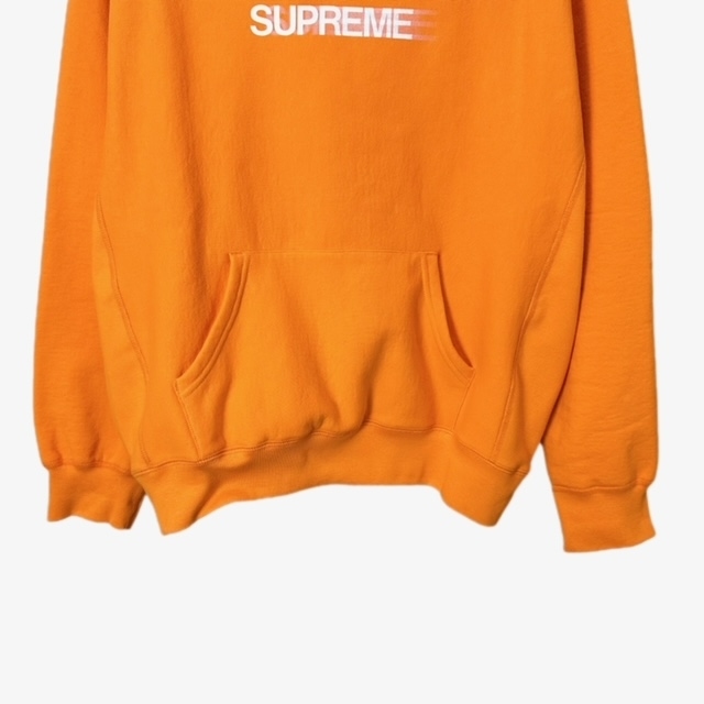 シュプリーム SUPREME Motion Logo Hooded Sweatshirt モーション ロゴ パーカー S オレンジ メンズ_画像4