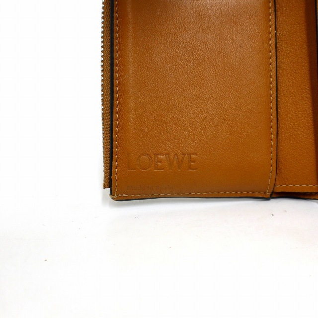 ロエベ LOEWE C660S86X01 バーティカル ウォレット スモール 財布 MARBLE GREEN(マーベルグリーン) レディース_画像4