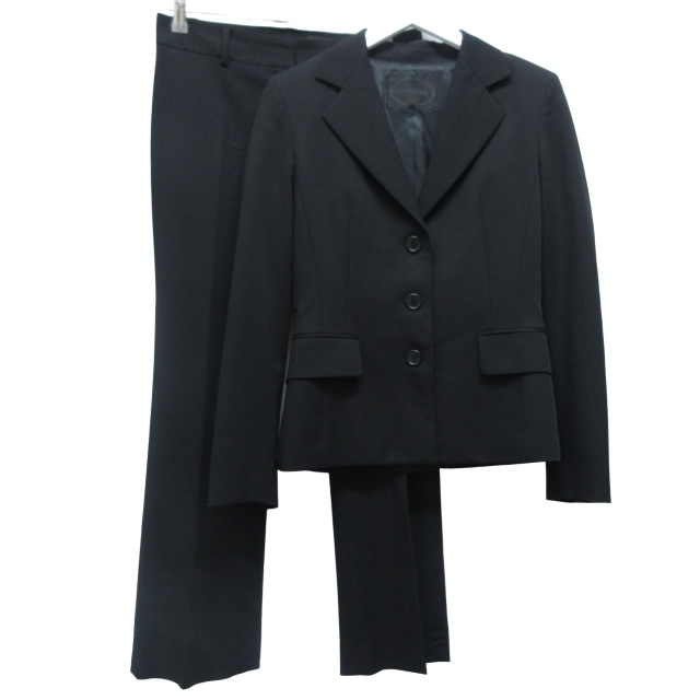 アンタイトル UNTITLED セットアップ スーツ パンツ ジャケット 黒 3 Lサイズ相当 0315 レディース