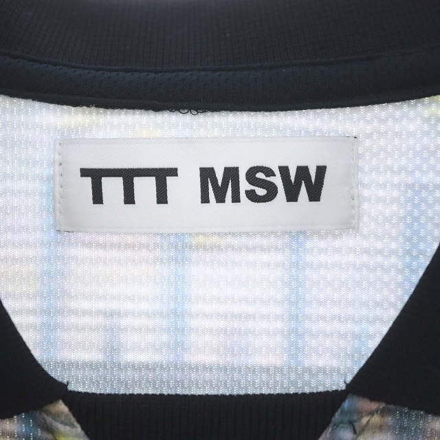 ティー TTT MSW 23AW Soccer game shirt ゲームシャツ ポロシャツ オーバーサイズ 半袖 L マルチカラー /HS ■OS メンズ レディース_画像3