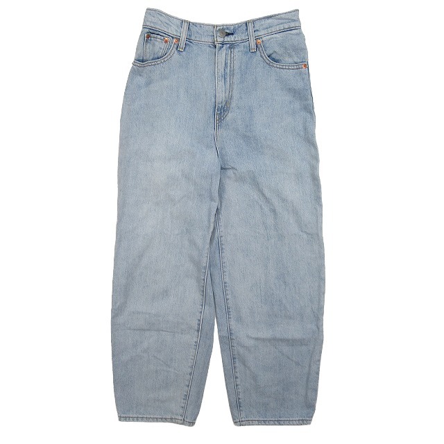 リーバイス Levi's バルーン デニム パンツ ジーンズ BIG’E BALLOON LEG DAD JOKES 85314-0003 W26 アイスブルー レディース /◎ME3_画像1