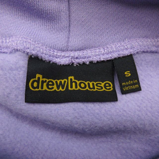 未使用品 ドリューハウス drew house secret hoodie シークレット フーディー ロゴ プリント パーカー プルオーバー ジャージー生地_画像7