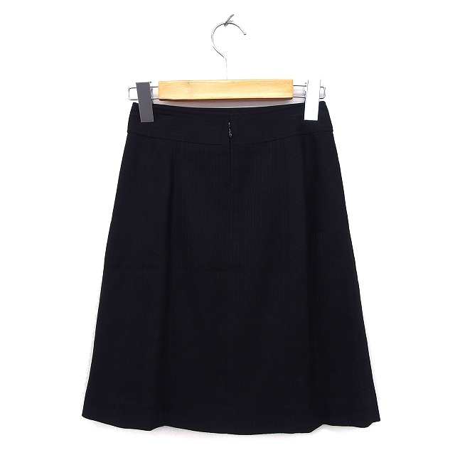  Manics manics skirt flair knee height stripe back Zip 1 black black /NT1 lady's 