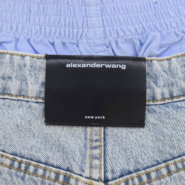  Alexander one Bite Mix Boxer Shorts Layered Denim шорты кнопка fly легкий 24 бледно-голубой /MI #OS женский 