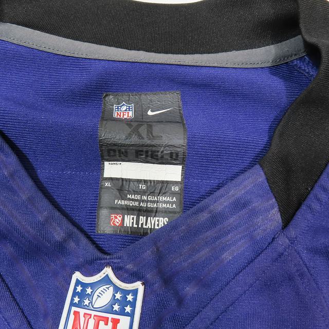  Nike NIKE NFL Ray bnz5 FLACCO футбол игра рубашка большой размер фиолетовый лиловый размер XL 468913-570 мужской 