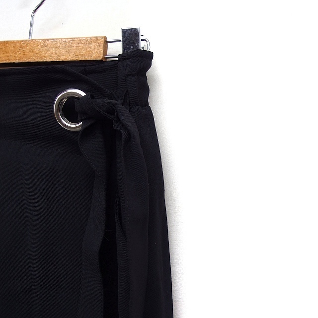  Pinky & Diane булавка большой PINKY&DIANNE LAP узкая юбка колено внизу длина midi длина одноцветный петелька металлические принадлежности 36 черный чёрный /FT23 женский 