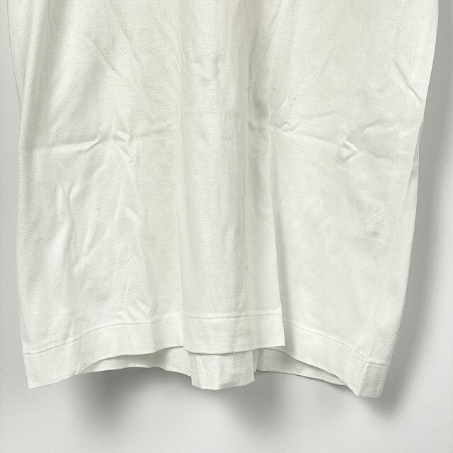 ダンヒル スポーツ dunhill sport ポロシャツ トップス 半袖 ロゴ 刺繍 白 ホワイト M メンズ_画像5