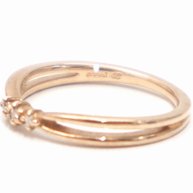  kana ruyondosi-canal4*C 15133-654-3102 #3 K10 pink gold pin key ring ring 03 pink gold 