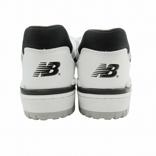 美品 ニューバランス NEW BALANCE BB550NCL スニーカー ローカット ロゴ レザー パンチング ランニング シューズ 靴 28.0 白 ホワイト_画像4