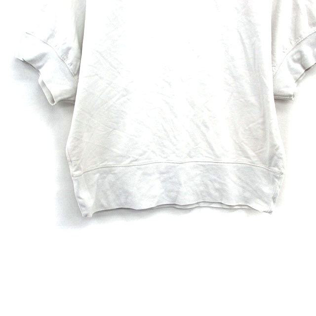 コーエン coen カットソー Tシャツ 半袖 コットン シンプル M オフホワイト 白 /KT20 レディース_画像5