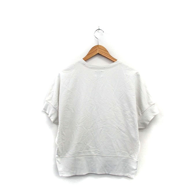コーエン coen カットソー Tシャツ 半袖 コットン シンプル M オフホワイト 白 /KT20 レディース_画像2