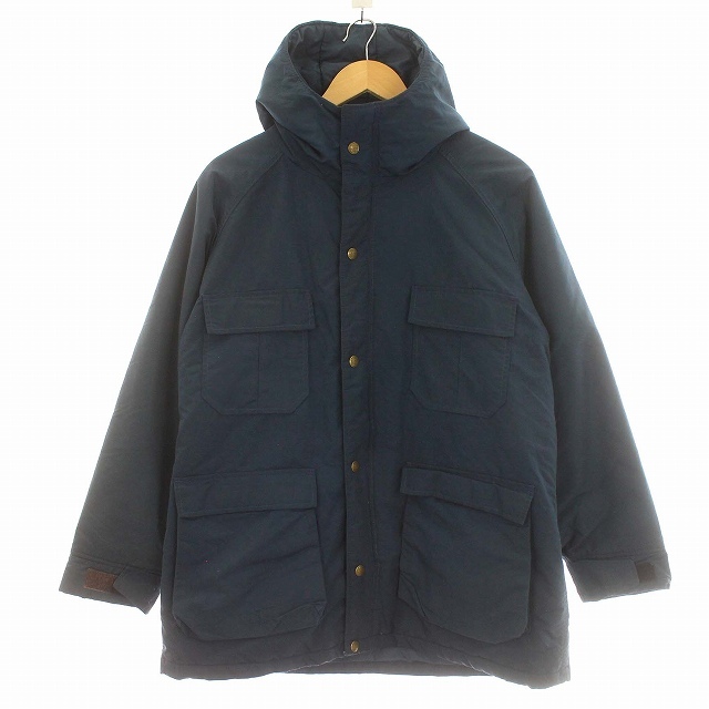 【再入荷】 中綿 ヴィンテージ 80s L.L.BEAN エルエルビーン マウンテンパーカー 青 L ジャケット ナイロン 女性用
