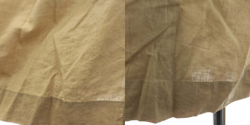  pas de calais pas de calais весеннее пальто внешний тонкий длинный linen хлопок 38 бежевый /NR #OS женский 