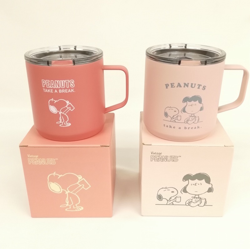 未使用品 ピーナッツ PEANUTS vintage 2021 スヌーピー ステンレスタンブラー ステンレスマグ セット まとめ 7個セット その他_画像7