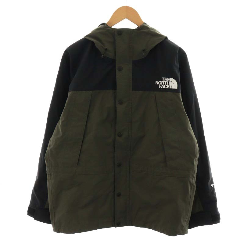 ザノースフェイス THE NORTH FACE Mountain Light JACKET マウンテン ライト ジャケット マウンテンパーカー M カーキ 黒