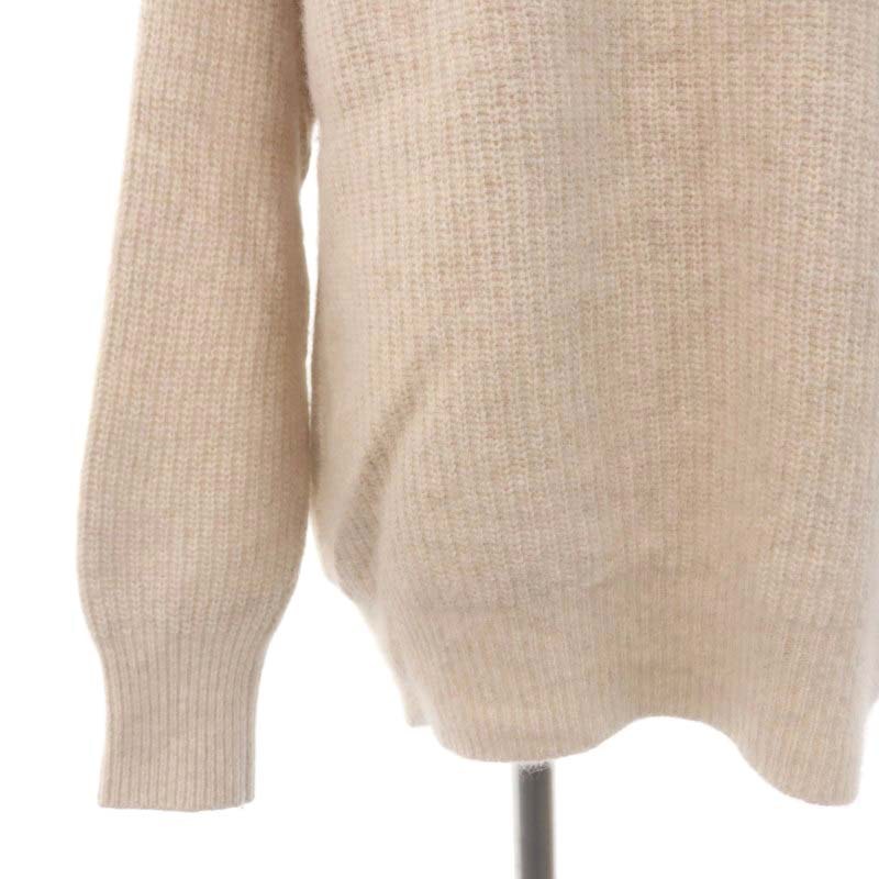  Stunning Lure STUNNING LURE с высоким воротником свитер вязаный енот . длинный рукав M розовый бежевый /HS #OS женский 