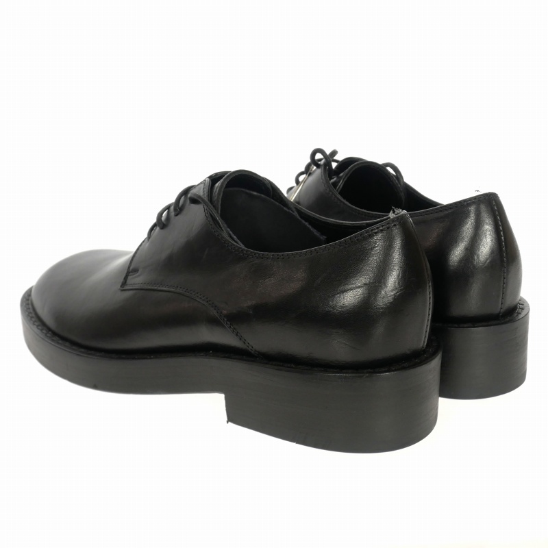  unused goods Ann Demeulemeester ANN DEMEULEMEESTER 22SS Oliver race up leather shoes leather shoes 40 black black 2201-L01 385