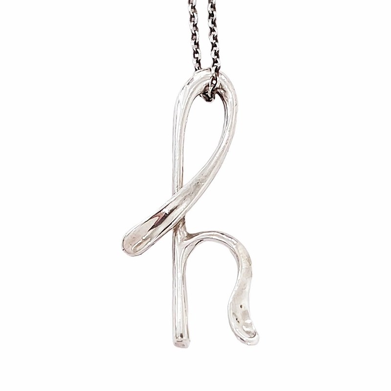 【楽天スーパーセール】 CO. & TIFFANY ティファニー エルサ シルバー 2.3g SV925 STERLING ネックレス レターhペンダント アルファベット Peretti Elsa ペレッティ その他