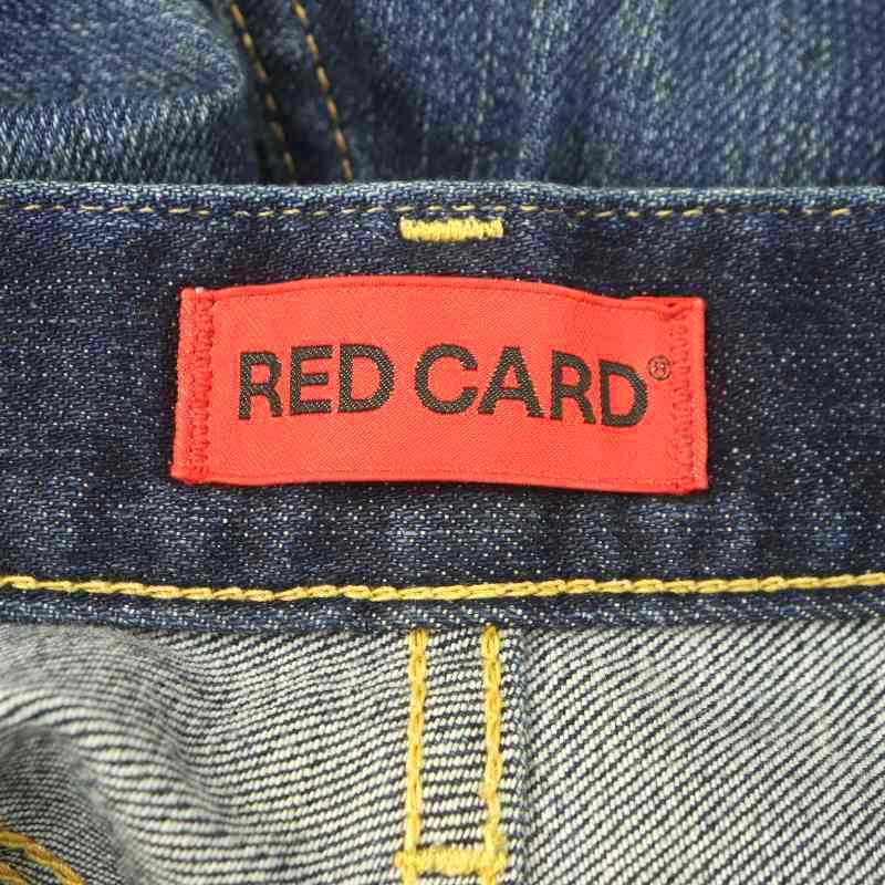 レッドカード RED CARD Anniversary デニムパンツ ジーンズ テーパード ストレッチ 24 インディゴ /HS ■OS レディース_画像3