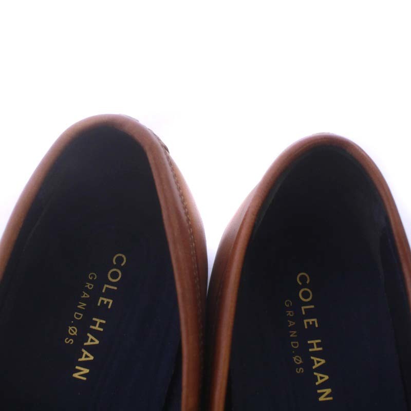 コールハーン COLE HAAN GRAND.OS グランド ジェファーソン グランドペニー II コイン ローファー ビジネス シューズ 革靴 レザー 8 25.5cm_画像4