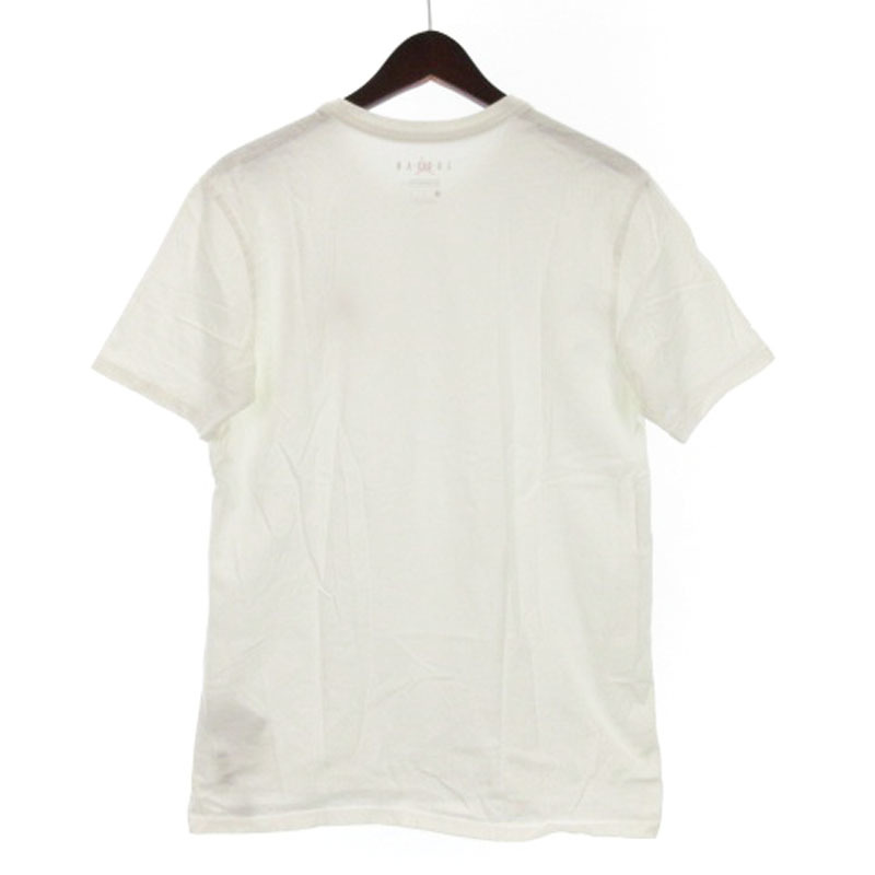 ナイキ NIKE ジョーダン ジャンプマン Tシャツ 半袖 ロゴ 刺繍 バスケットボールウェア ホワイト L 240301E メンズ_画像2