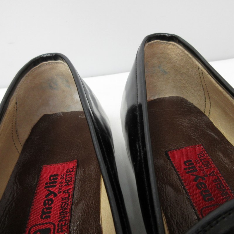 maylinmei Lynn Loafer туфли без застежки обувь ручная работа чёрный черный примерно 24cm 0228 женский 