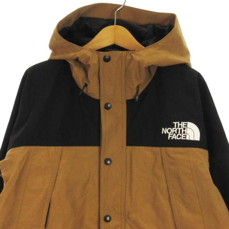 ザノースフェイス THE NORTH FACE Mountain Light Jacket マウンテンライト ジャケット フーディ ジップアップ NP11834 ブラウン M メンズ_画像2